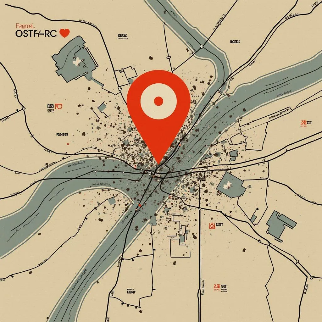 Mapa kanceláře JABLONSKYS v Ostravě